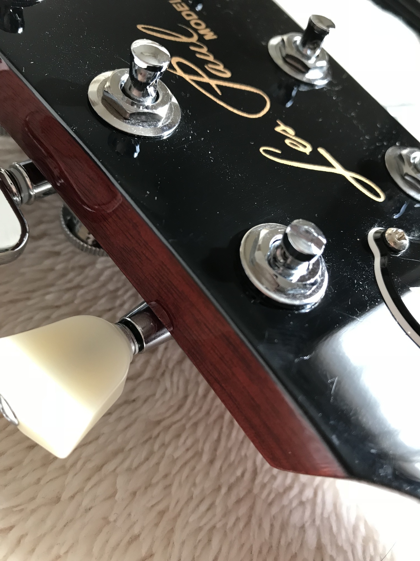 Gibson レスポールスタンダードペグのドレスアップ挑戦！ | 興味